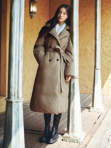 Exclusive] Trench Long Down Coat NEP4WHB11 93 - on&on - Modalova