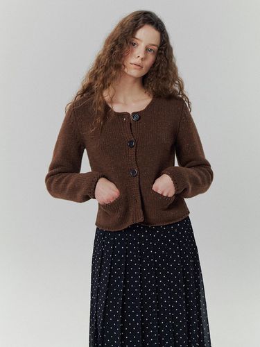 Audrey Nep Cardigan in Brown - LO61 - Modalova