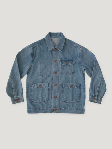 Exclusive] Overfit Vintage Denim Jacket - fletta - Modalova