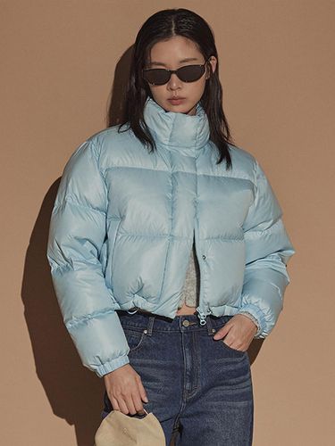 W) Hooded Cropped Jumper Sky Blue - Wrangler - Modalova