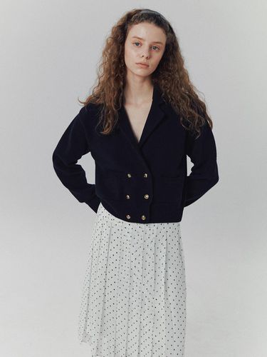 Cannes Knit Jacket in Dark Navy - LO61 - Modalova