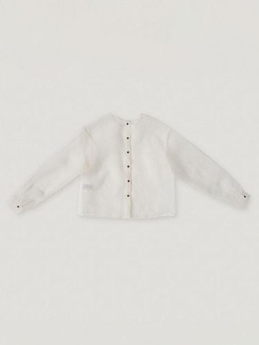 Two-way Premium Organza Blouse [Cream] - fletta - Modalova