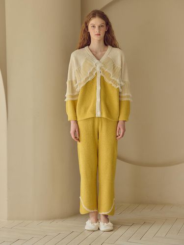 BDWST] Ange cardigan two-piece Yellow - BALCONY in SUITE - Modalova