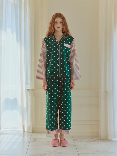 BDSHP] Mixed pattern pajamas Green - BALCONY in SUITE - Modalova