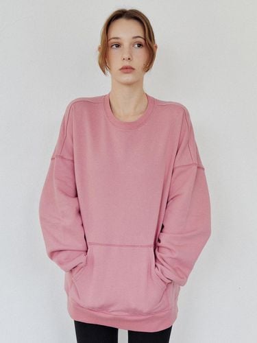 Oversized fit sweatshirt - pink - ILOIL - Modalova