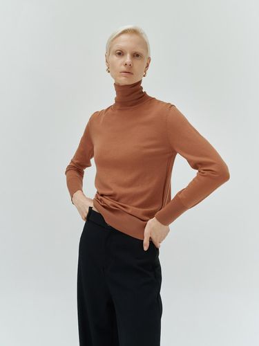 Turtleneck pullover (brick) - LEHEE - Modalova