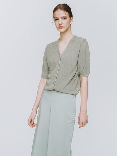 Icarus cardigan (Green gray) - COIVANT - Modalova