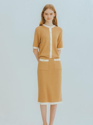 Asti Skirt (Camel) - COIVANT - Modalova