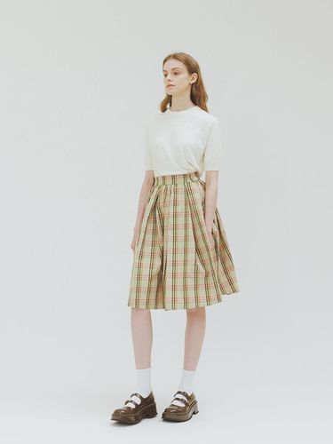 Beco Plaid Skirt - COIVANT - Modalova