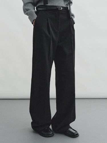 Winter ver) One-tuck wide slacks MDPT025FWBL - MONGDOL - Modalova