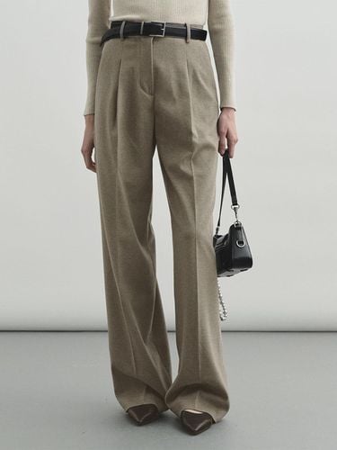 Winter ver) One-tuck wide slacks MDPT025FWBE - MONGDOL - Modalova