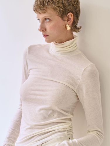 Wool turtleneck top _ - GRIDA-J - Modalova