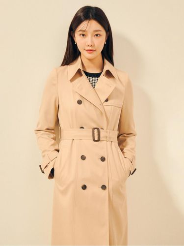 Wool classic double trench coat GPAA0TC101 - JJ JIGOTT - Modalova