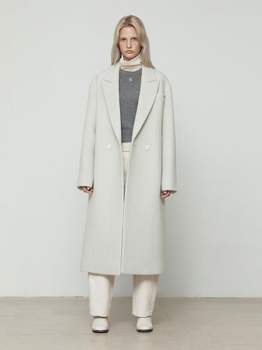 Semi-Overfit Long Coat [Light Gray] - Current - Modalova