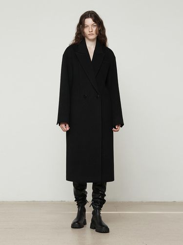 Semi-overfit long coat [Black] - Current - Modalova