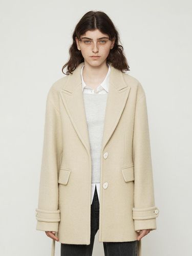 Semi-Overfit Half-length Belt Coat [] - Current - Modalova