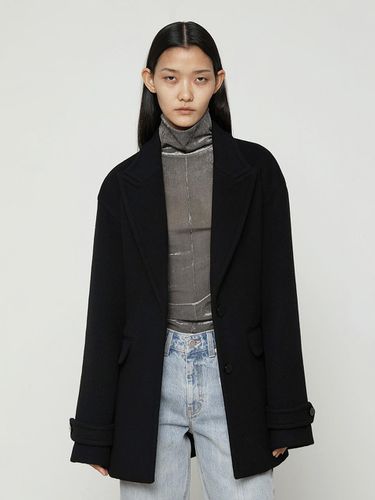 Semi-Overfit Half-Length Belt Coat [] - Current - Modalova