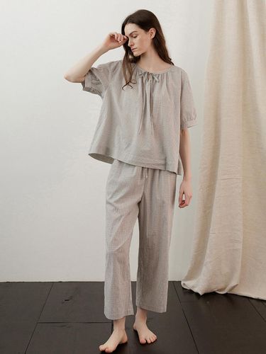 KOZNOK Lara Checkered Pajamas Set - KOZNOK - Modalova