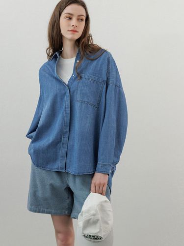 KOZNOK oversized fit denim shirt - KOZNOK - Modalova