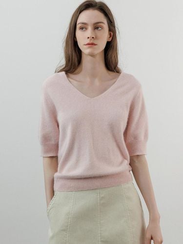 Soft wool Short-Sleeved Knitwear - KOZNOK - Modalova