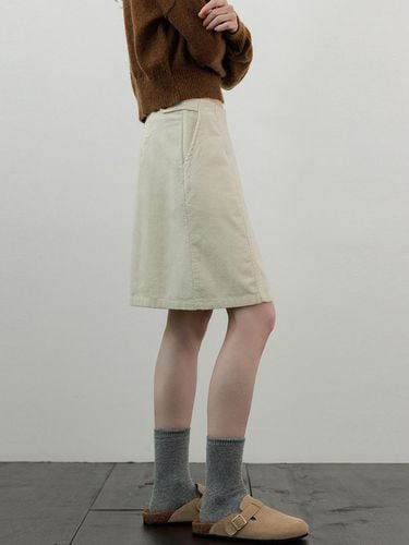 KOZNOK Chika Corduroy Midi Skirt - KOZNOK - Modalova