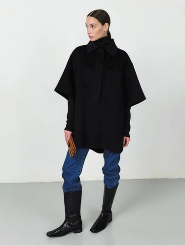 Wool Half Open Coat_BLACK - ONE - Modalova