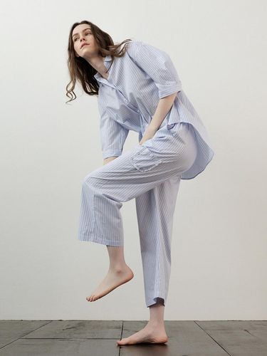 KOZNOK Daisy Stripe Pajamas Set - KOZNOK - Modalova