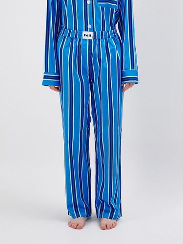 Unisex) Sapphire Blue Pajama Long Pants - Foli - Modalova