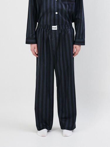 Unisex) Royal Black Pajama Pants - Foli - Modalova