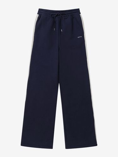 STRING LINE PANTS_NAVY - LUV.M - Modalova