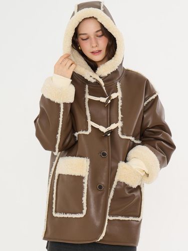 MET Cosy Duffle Mustang Coat - METAPHER - Modalova