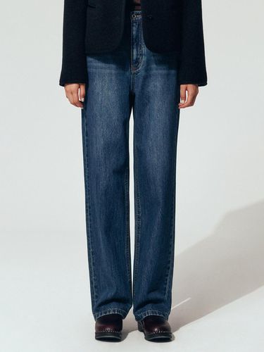 Woman] Slightly-wide Indigo jeans - EPIGRAM - Modalova