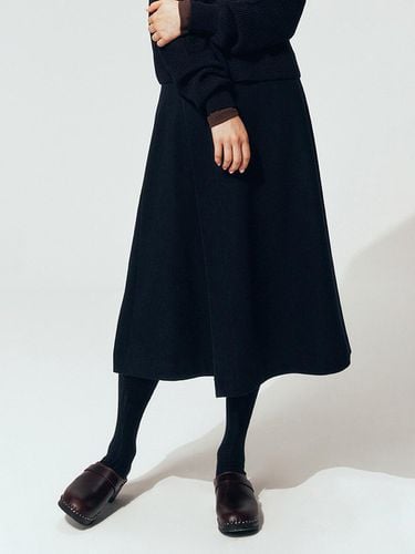 Women] Wool Blended Wrap Skirt - EPIGRAM - Modalova