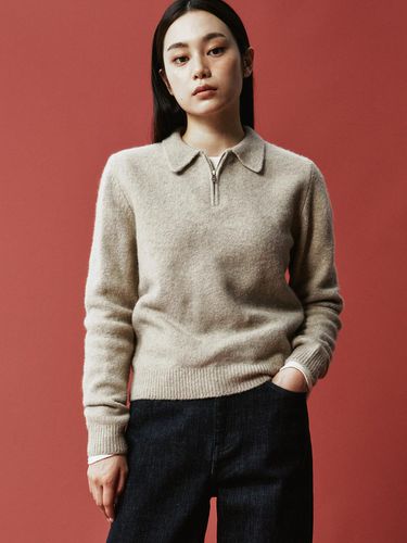 Women's] Half-Zipup Collared Sweater - EPIGRAM - Modalova