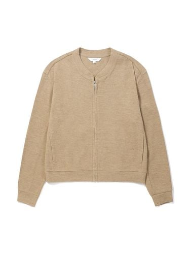 Women's] Wool Jersey Zip-Up Cardigan - EPIGRAM - Modalova