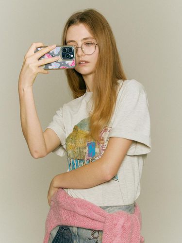 Vintage Printed T-Shirt - E.B.M (Edition by Michaa) - Modalova