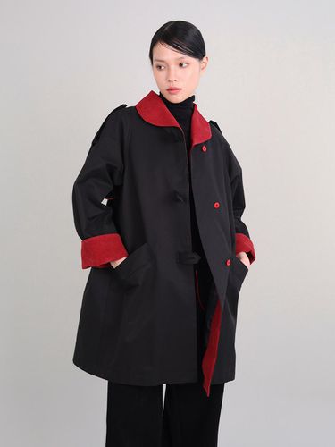 ROMA Coat - Black - GAYEON LEE - Modalova