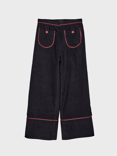 ROMA Trousers - Black Corduroy - GAYEON LEE - Modalova