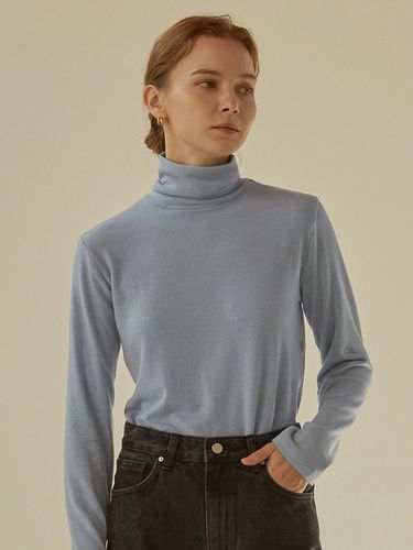 WOOL SPAN TURTLENECK TEE (4colors) - MangoManyPlease - Modalova