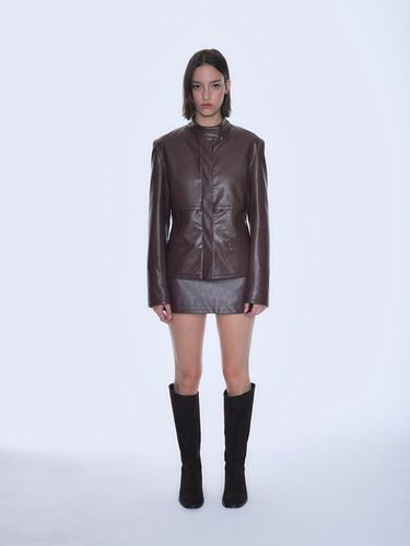 TATE FAUX LEATHER BIKER JACKET () - RONEW - Modalova