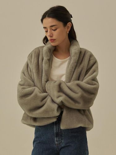 NAKA ECO FUR JACKET (2colors) - MangoManyPlease - Modalova