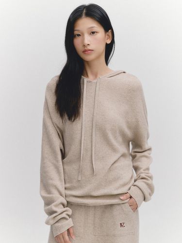 Cashmere knit hood (MAEDKN04MBE) - marieclaire - Modalova