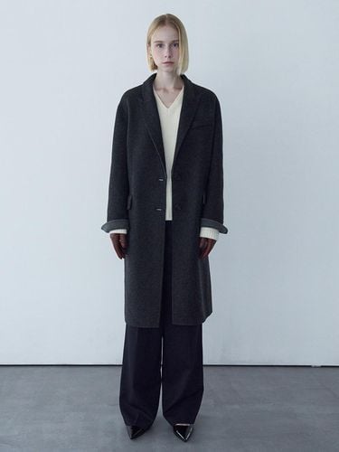 TESSUTI CASHMERE BLEND WOOL HANDMADE COAT - pelote - Modalova