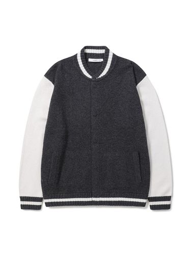 Varsity Knit Cardigan_ERWAW24111GYX - EPIGRAM - Modalova