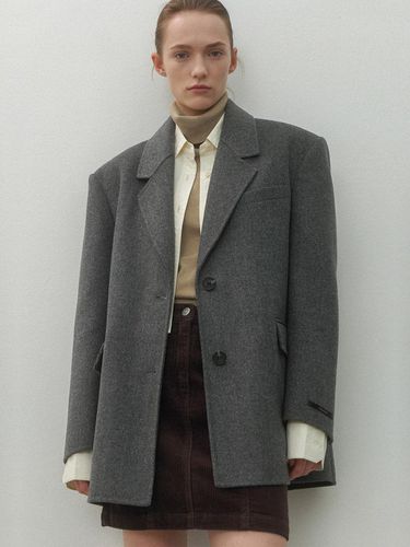 ROM WOOL HANDMADE JACKET (JK - 2954) - Atelier Nain - Modalova