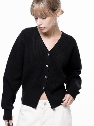 Soft Crop Knit Cardigan - Black - Chance’s noi for Women - Modalova