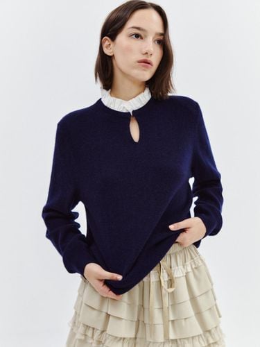 Soft Touch Cashmere Sweater [NAVY] - FAYEWOO - Modalova