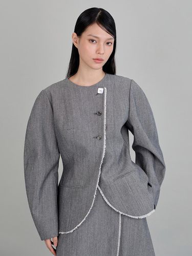 GIGI Wool Jacket - Grey - GAYEON LEE - Modalova