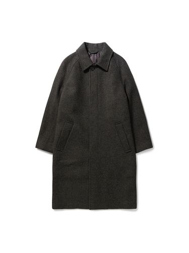 Fine wool pattern Balkan coat_ERCAW24721BRX - EPIGRAM - Modalova