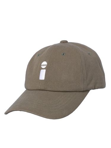 Classic cotton i logo ballcap_KHAKI - iba nenets - Modalova